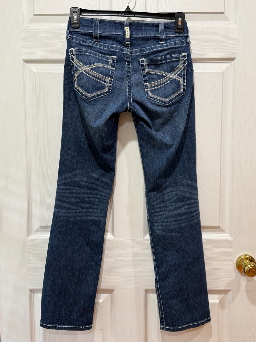 Ariat size 27 R Mid Ride Straight Leg Women's Jeans - Picture 2 of 8